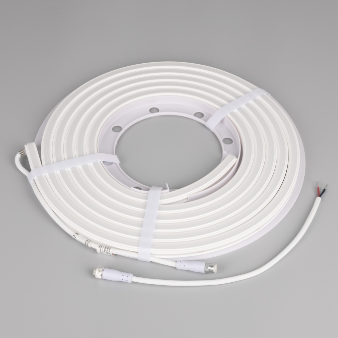 Светодиодная лента герметичная WAVE-SIDE-DOUBLE-A120-16x15mm 24V White6000 (15 W/m, IP67, 5m, wire x1), Arlight, 059720, изображение 3