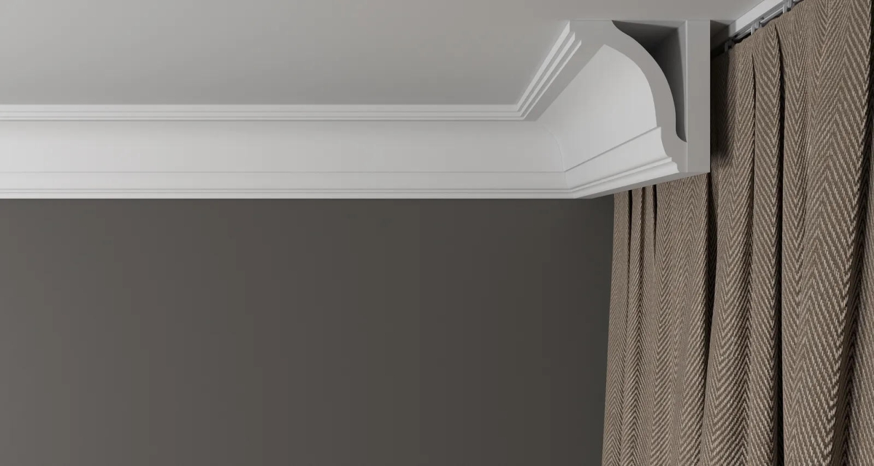 Карниз Decor-Dizayn DD08, 100x77x2000 мм Карниз Decor-Dizayn DD08, 100x77x2000 мм