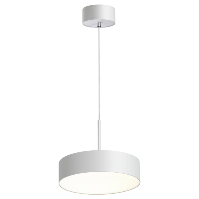 Светильник накладной светодиодный, длина провода 2м IP20 LED 30W 4000K 2600Лм 100-265V PROMETA OVER NT21 410 NOVOTECH 358761, фото на белом фоне Светильник накладной светодиодный, длина провода 2м IP20 LED 30W 4000K 2600Лм 100-265V PROMETA OVER NT21 410 NOVOTECH 358761, фото на белом фоне
