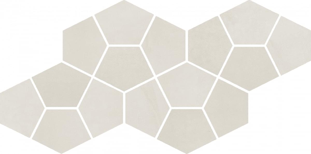 Мозаика Italon Continuum Polar Mosaico Prism 20.5x41.3, 620110000181