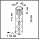Торшер Е27 1*60W 220V PRACTIC COMFI LN26 460 LUMION 8092/1F, схема товара Торшер Е27 1*60W 220V PRACTIC COMFI LN26 460 LUMION 8092/1F, схема товара
