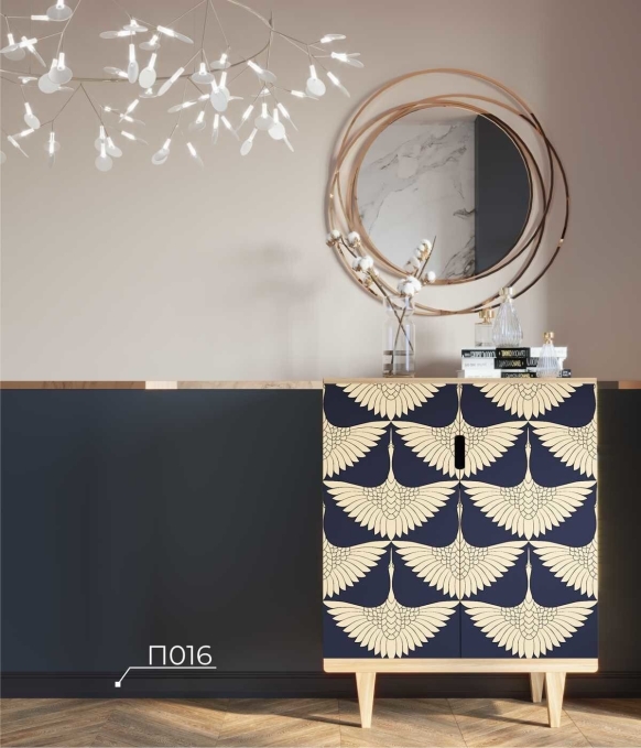 Плинтус Cosca Decor PX016, 90х15x2000 мм, Экополимер