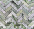 Мозаика Caramelle (LeeDo) Pietrine Onice Verde Oliva Pol Fish 28.2x31.7