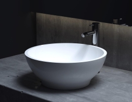 Накладная раковина Salini Gloria 03 1102203M 40 см белая матовая Накладная раковина Salini Gloria 03 1102203M 40 см белая матовая