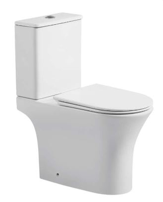 Унитаз-компакт напольный Sapbox Dooku SB2021A1-W Rimless белый глянцевый Унитаз-компакт напольный Sapbox Dooku SB2021A1-W Rimless белый глянцевый