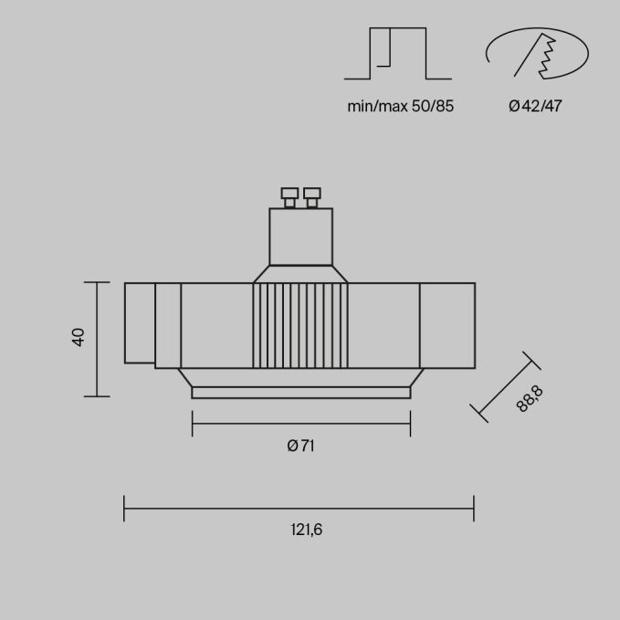 Шинопровод круглый подвесной 2 м Levity, TRX184-R-112B, изображение 14 Шинопровод круглый подвесной 2 м Levity, TRX184-R-112B, изображение 14