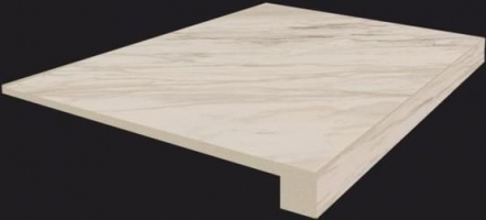 Ступень Coliseumgres Portofino Bianco Scalino Frontale 33x45, 620070000947 Ступень Coliseumgres Portofino Bianco Scalino Frontale 33x45, 620070000947