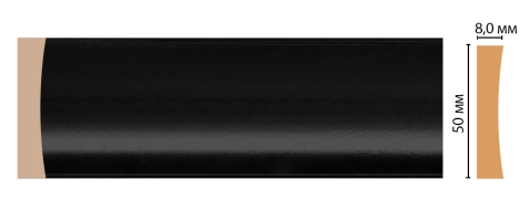 Молдинг Decomaster D045-195, 50x8x2400 мм