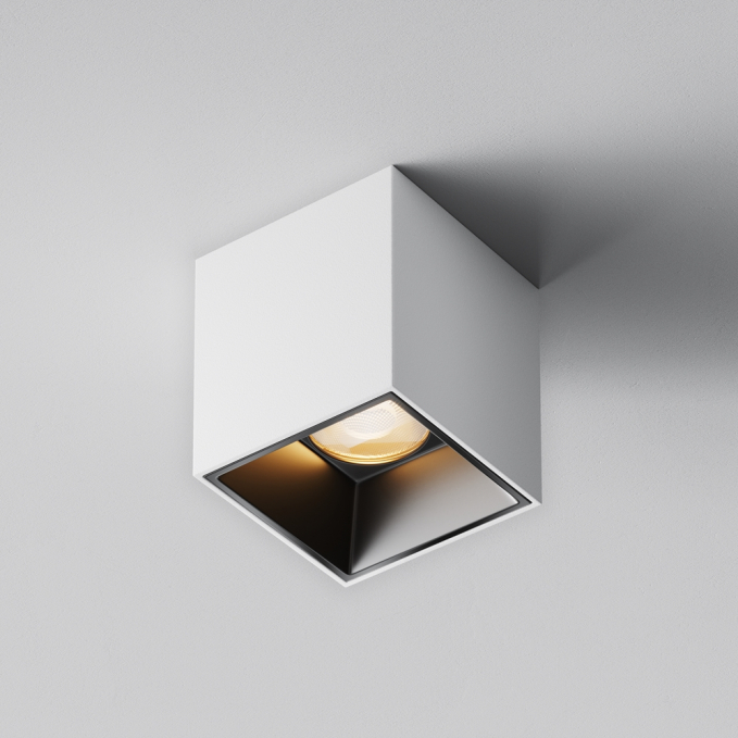 Потолочный светильник Альфа / Alfa LED 5 Вт 2700 К 50°, C064CL-5W2.7K-SQ-WB, изображение 1 Потолочный светильник Альфа / Alfa LED 5 Вт 2700 К 50°, C064CL-5W2.7K-SQ-WB, изображение 1