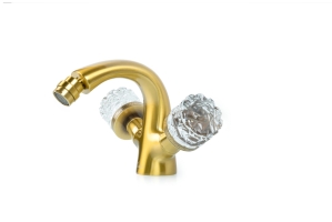 Смеситель для биде Boheme Crystal 316-CRST бронза