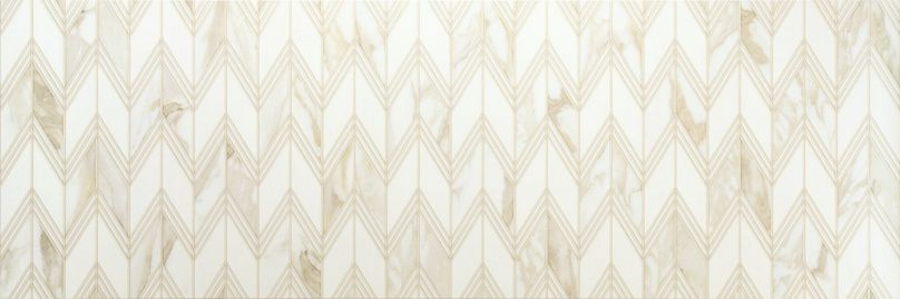 Керамическая плитка для стен Baldocer Adaggio Ornament Gold Rectificado 40x120