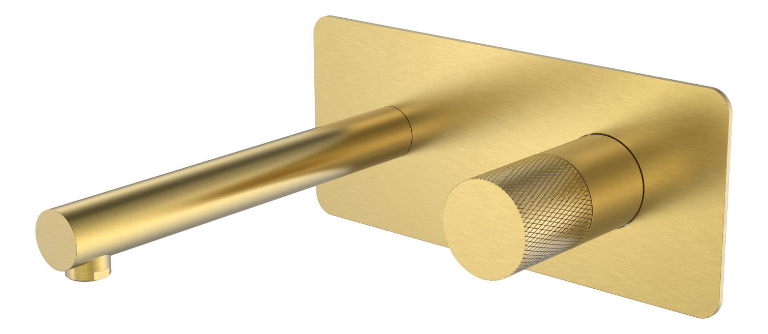 Встраиваемый смеситель Boheme Stick 125-MG.2 матовое золото Встраиваемый смеситель Boheme Stick 125-MG.2 матовое золото