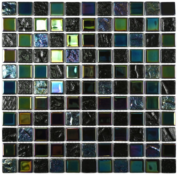Мозаика Bonaparte Mosaics Bondi Black-25 30x30 Мозаика Bonaparte Mosaics Bondi Black-25 30x30