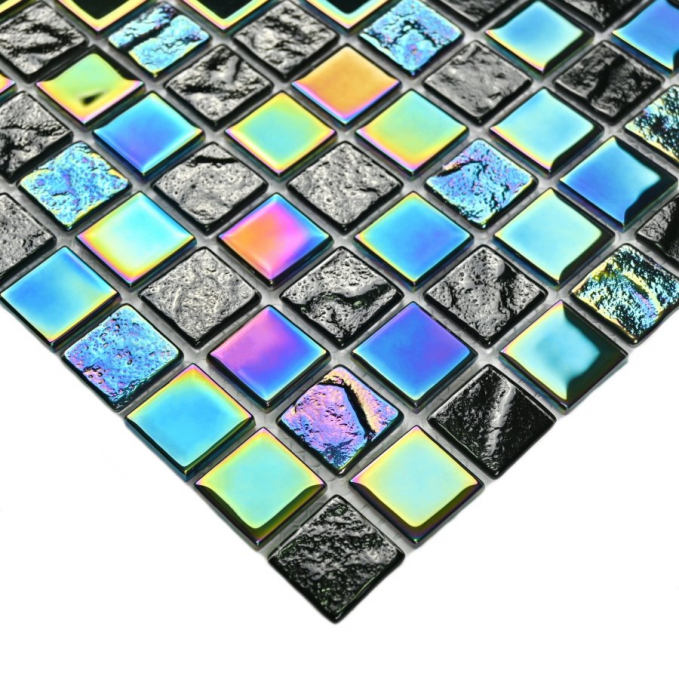 Мозаика Bonaparte Mosaics Bondi Black-25 30x30 Мозаика Bonaparte Mosaics Bondi Black-25 30x30
