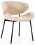 Стул Haven бежевый,черный, Hesby Import, HSBI_DC-24122_beige