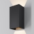 Настенный светильник Драп / Drape 3000K 20Вт IP 65, O525WL-L20B3K