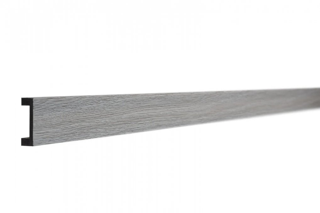 Декоративная рейка Decor-Dizayn 618-80SH, 40x15x3000 мм Декоративная рейка Decor-Dizayn 618-80SH, 40x15x3000 мм
