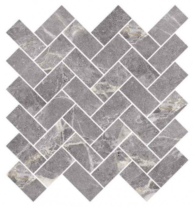 Мозаика Kerranova Marble Trend Silver River Lr M06 28.2x30.3, K-1006/LR/m06