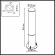 Светильник IP65 LED 22W 2500Лм 3000K 281° 220-240V CORTENA NATURE ODL26 663 ODEON LIGHT 7180/22GL, схема товара