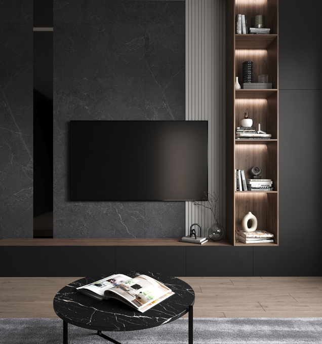 Керамический слэб StaroSlabs Matt Sicilia Scuro Gravel 120x280 Керамический слэб StaroSlabs Matt Sicilia Scuro Gravel 120x280