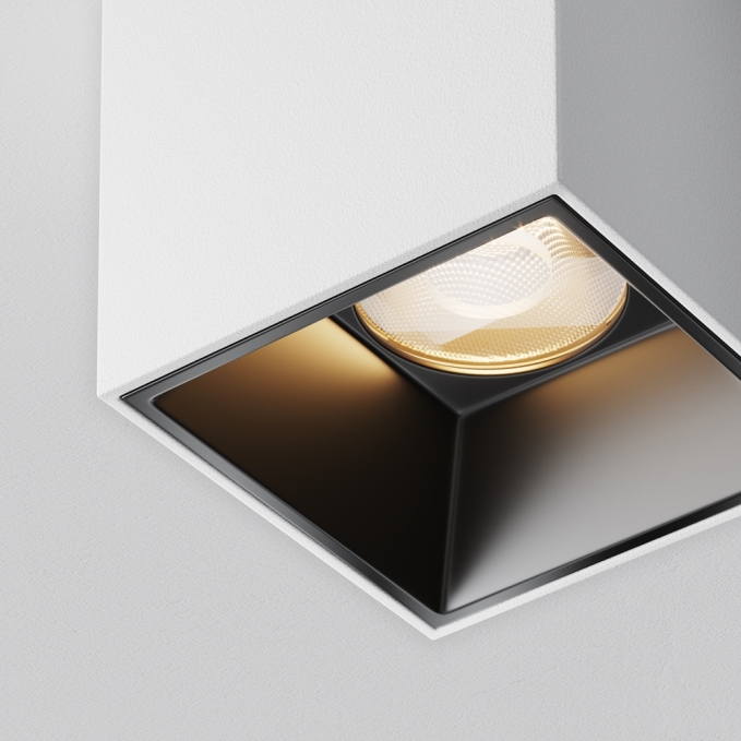 Потолочный светильник Альфа / Alfa LED 5 Вт 3000 К 50°, C064CL-5W3K-SQ-WB, изображение 2 Потолочный светильник Альфа / Alfa LED 5 Вт 3000 К 50°, C064CL-5W3K-SQ-WB, изображение 2