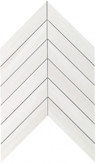 Мозаика Atlas Concorde Marvel Stone Bianco Dolomite Chevron Wall 30.5x25, 9SCD Мозаика Atlas Concorde Marvel Stone Bianco Dolomite Chevron Wall 30.5x25, 9SCD