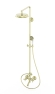 Душевая стойка со смесителем Wonzon & Woghand Retro WW-88739020-PG золото глянцевая