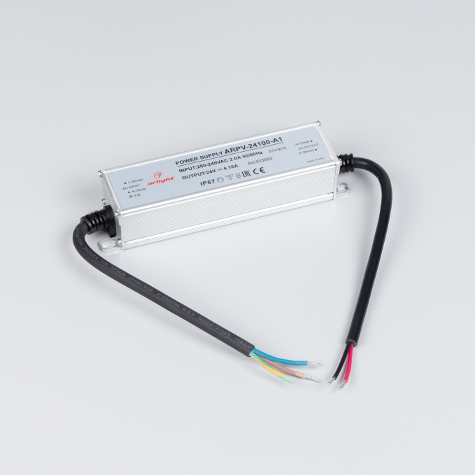 Блок питания ARPV-24100-A1 (24V, 4.16A, 100W), Arlight, 033093, изображение 2 Блок питания ARPV-24100-A1 (24V, 4.16A, 100W), Arlight, 033093, изображение 2