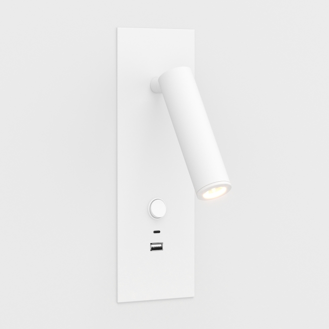 Светильник SP-BED-CHARGE-BUILT-S80x230-3W Warm3000 (WH, 20 deg, 230V, USB-A, USB-C), Arlight, 046881 Светильник SP-BED-CHARGE-BUILT-S80x230-3W Warm3000 (WH, 20 deg, 230V, USB-A, USB-C), Arlight, 046881