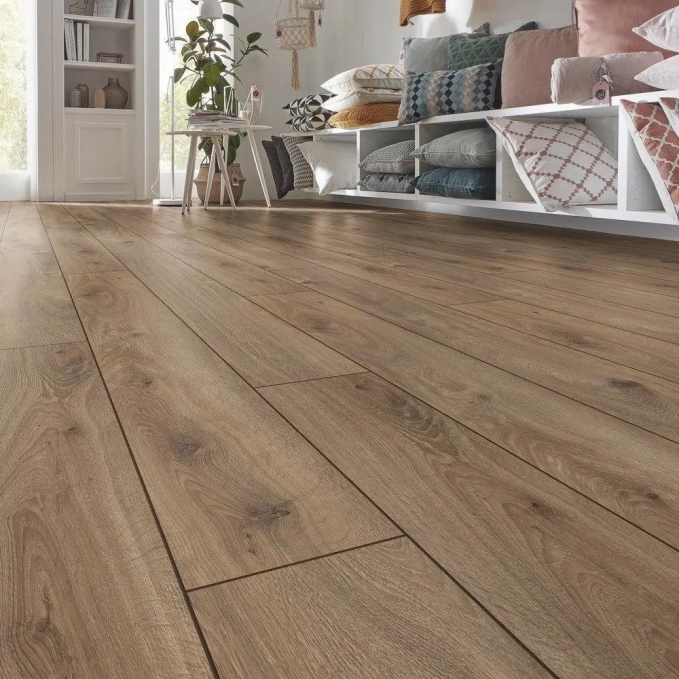 Каменный ламинат SPC Dolce Flooring Tetro Дуб Капучино, DF-301 Каменный ламинат SPC Dolce Flooring Tetro Дуб Капучино, DF-301