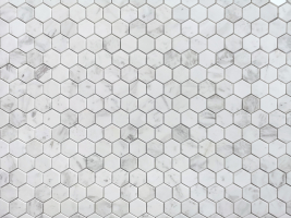 Мозаика LeeDo Dolomiti bianco hex 23x40x7