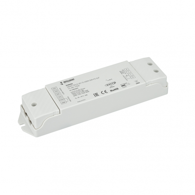 INTELLIGENT ARLIGHT Диммер SMART-DALI2-301-72-ADDR-DIM-PS-SUF (12-48V, 1x15A), Arlight, 028420(1), изображение 1 INTELLIGENT ARLIGHT Диммер SMART-DALI2-301-72-ADDR-DIM-PS-SUF (12-48V, 1x15A), Arlight, 028420(1), изображение 1