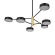Люстра Тибо / Tibo 6 Вт LED, Freya, FR6048CL-L6GR Люстра Тибо / Tibo 6 Вт LED, Freya, FR6048CL-L6GR