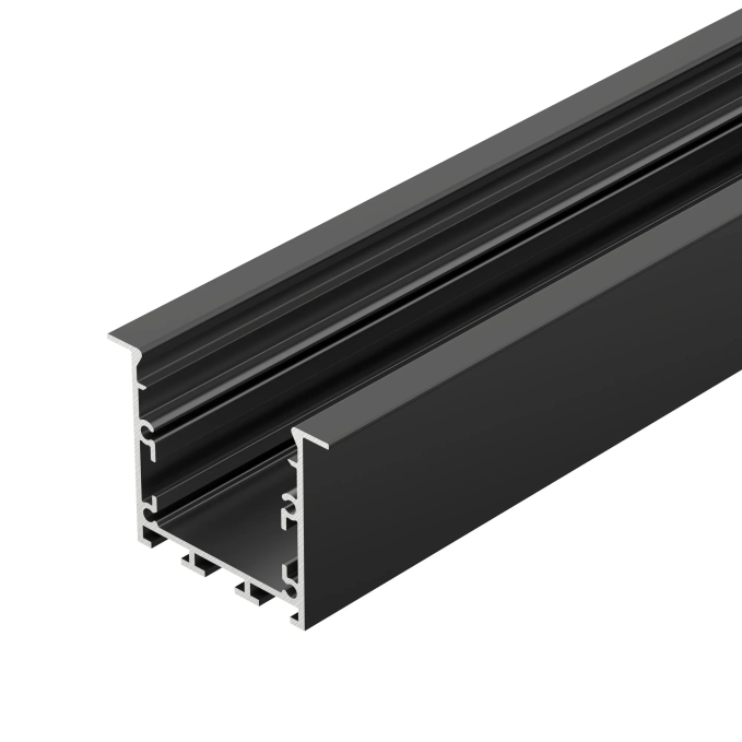 Профиль LINIA49-F-М-2500 BLACK, Arlight, 055395, изображение 2 Профиль LINIA49-F-М-2500 BLACK, Arlight, 055395, изображение 2