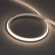 Светодиодная лента герметичная MOONLIGHT-3D-T-X544-10x10mm 24V Day4000 (8 W/m, IP67, 5m, wire x1), Arlight, 049471, изображение 1