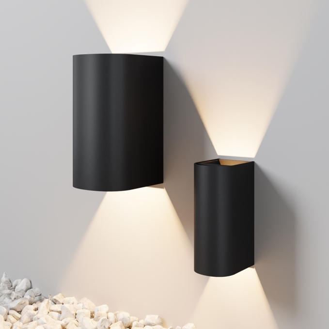 Настенный светильник Драп / Drape 3000K 10Вт IP 65, O526WL-L10B3K, изображение 4