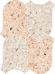 Мозаика 41zero42 Chicco Mosaic Onda Rosa/Greige 27x36.5, 4101286 Мозаика 41zero42 Chicco Mosaic Onda Rosa/Greige 27x36.5, 4101286