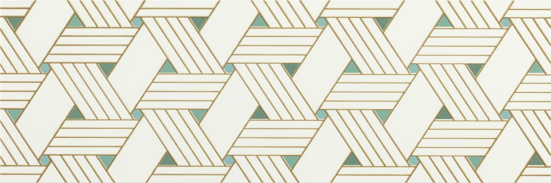 Декор Coliseumgres Lifestyle White Inserto Twist 25x75, 600080000432 Декор Coliseumgres Lifestyle White Inserto Twist 25x75, 600080000432