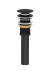 Донный клапан для раковины Wonzon & Woghand WW-88SS04-MB черный матовый