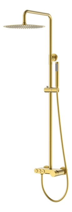Душевая стойка со смесителем Boheme Stick 128-MG матовое золото Душевая стойка со смесителем Boheme Stick 128-MG матовое золото