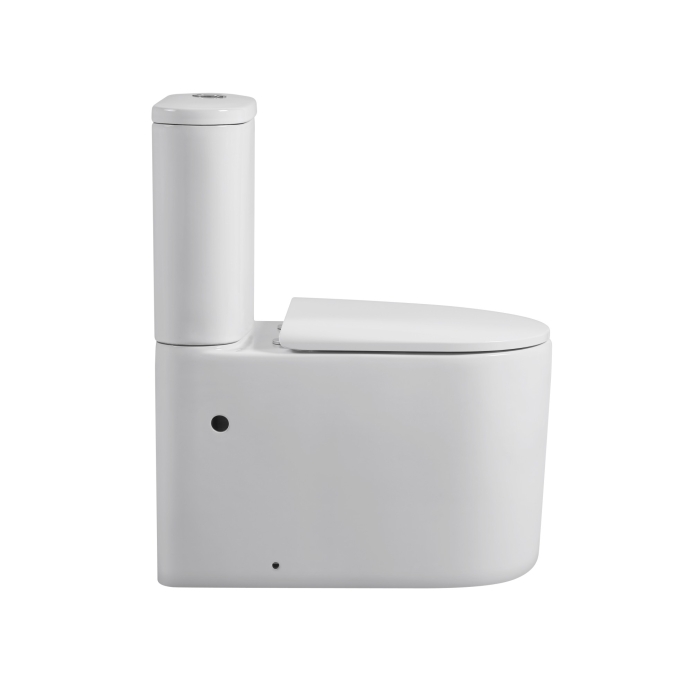 Унитаз-компакт напольный Sapbox Glacier SB0101T3-W Tornado 3 белый глянцевый