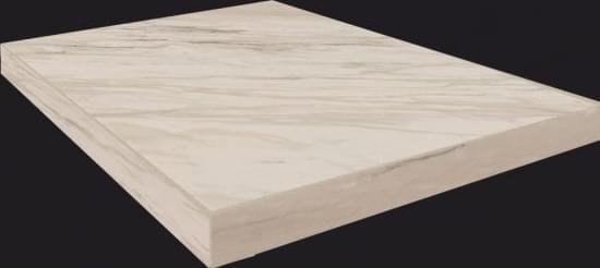Ступень Coliseumgres Portofino Bianco Scalino Angolare Dx Lap 33x45, 620070000959 Ступень Coliseumgres Portofino Bianco Scalino Angolare Dx Lap 33x45, 620070000959