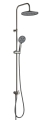 Душевой комплект Esko Lagos Gun Metal ST1205LGGM графит