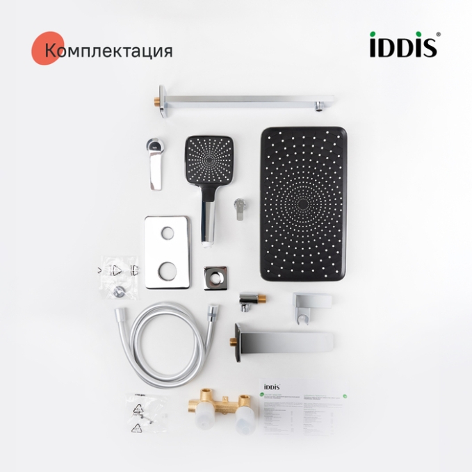 Душевая система Iddis Parker PARSB03i68 Душевая система Iddis Parker PARSB03i68