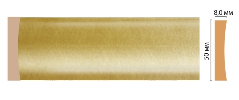 Молдинг Decomaster D045-374, 50x8x2400 мм