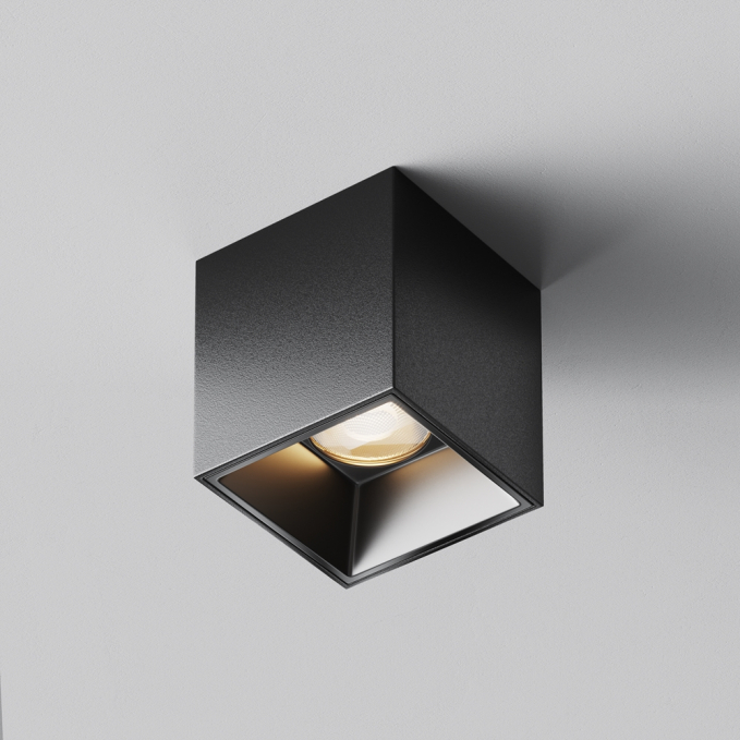 Потолочный светильник Альфа / Alfa LED 5 Вт 3000 К 50°, C064CL-5W3K-SQ-B, изображение 1 Потолочный светильник Альфа / Alfa LED 5 Вт 3000 К 50°, C064CL-5W3K-SQ-B, изображение 1