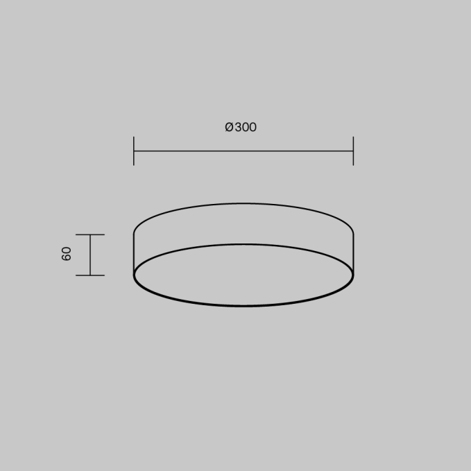 Потолочный светильник Зон / Zon 24 Вт 4000 К 120°, C032CL-24W4K-RD-W, изображение 8 Потолочный светильник Зон / Zon 24 Вт 4000 К 120°, C032CL-24W4K-RD-W, изображение 8