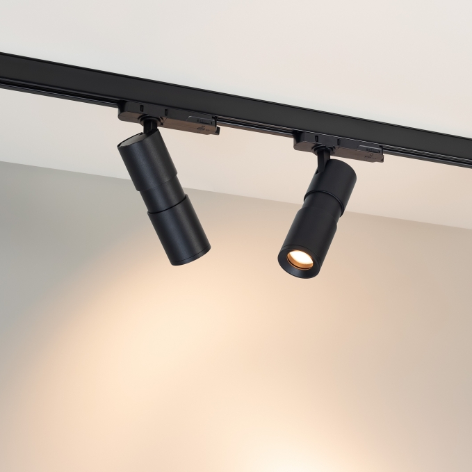 Светильник LGD-ARTEMIS-TRACK-4TR-R55-12W Warm2700 (BK, 8-80 deg, 230V, DALI), Arlight, 060049, изображение 4
