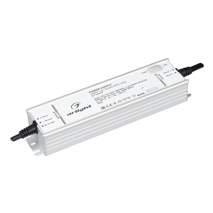 Блок питания ARPV-LG-24240-PFC-VCA (22-26V, 10A, 240W), Arlight, 049618, изображение 1 Блок питания ARPV-LG-24240-PFC-VCA (22-26V, 10A, 240W), Arlight, 049618, изображение 1