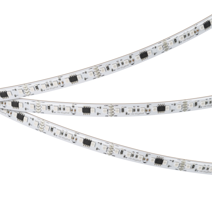 Светодиодная лента герметичная SPI-SE-A120-10mm 24V RGB-PX6-BPT (23 W/m, IP65, 2835, 5m), Arlight, 049451, изображение 5 Светодиодная лента герметичная SPI-SE-A120-10mm 24V RGB-PX6-BPT (23 W/m, IP65, 2835, 5m), Arlight, 049451, изображение 5